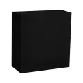 Serviette 33x33 2c 1/8 noir